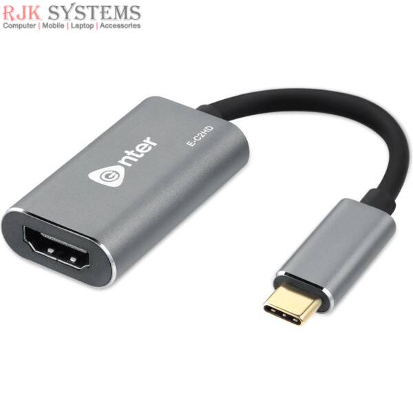 Enter Type C to HDMI Adapter E C2HD