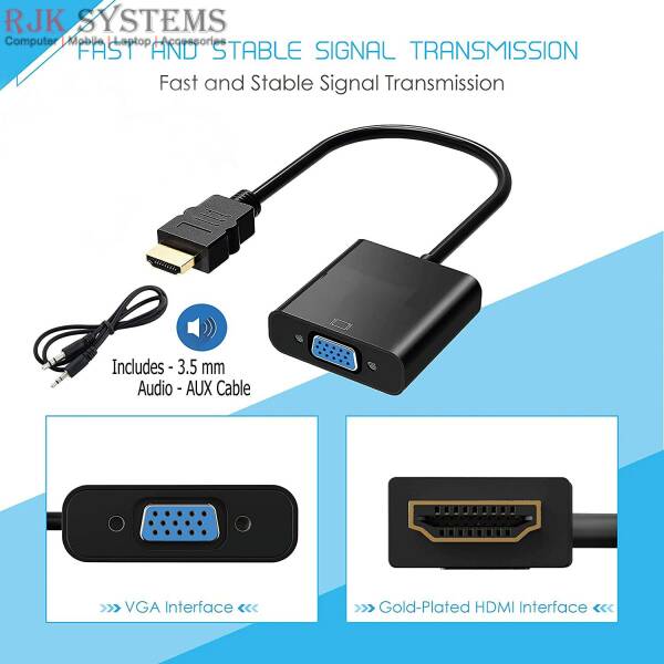 HDMI to VGA with Audio