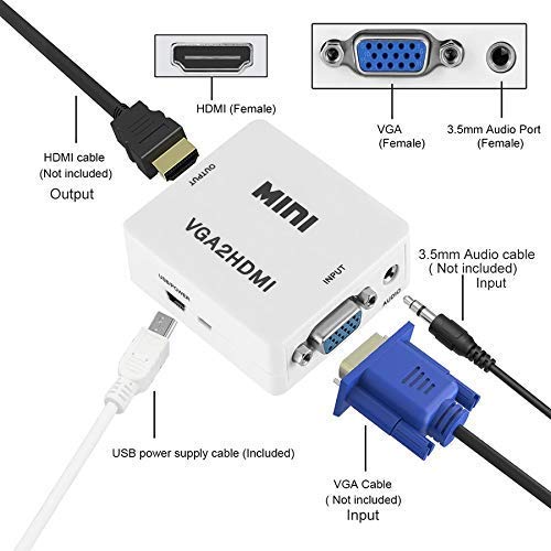 VGA to HDMI
