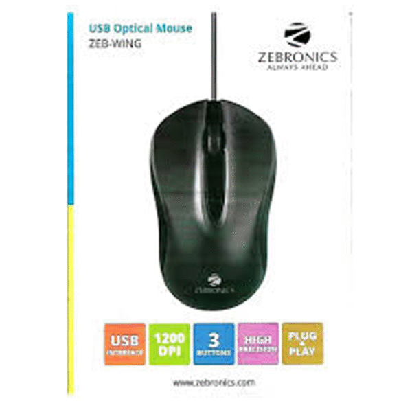 ZEBRONICS Wing Mouse