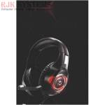 Enter DOMINATOR gaming headphones with mic over ear wired headset Wired Headset  (Black, On the Ear)
