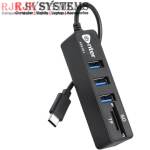Enter E-UCUC1 Type C to USB Hub 2.0 with Card Reader