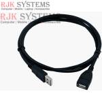 RAYMAX HIGH Speed, Pure Copper, 2.0 USB Male to USB Female Cable with 1 Year Warranty (1.5M, Black.)