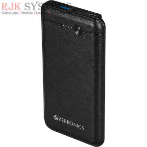 Zebronics ZEB-MC10000S1, 10000mah Power Bank with Type c and Micro USB Input