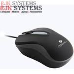 ZEBRONICS ZEB-WING Wired Optical Mouse  (USB 2.0, Black)