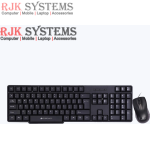Zebronics Wired Keyboard and Mouse Combo with 104 Keys and a USB Mouse with 1200 DPI - JUDWAA 750