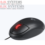 Zebronics Zeb-Rise Wired USB Optical Mouse with 3 Buttons (Black)