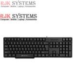 ZEBRONICS Zeb-K20 Wired USB Desktop Keyboard (Black)